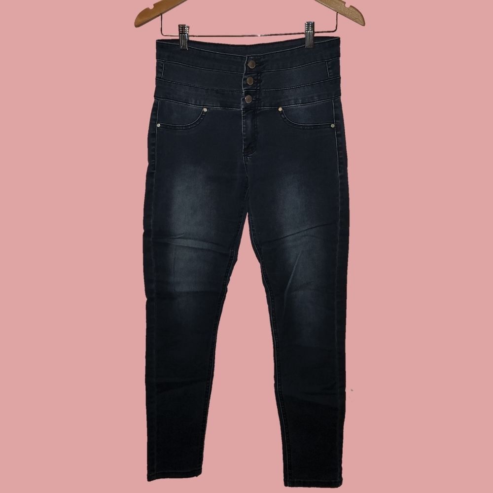 Super Comfy Tinseltown Mid-Rise Jeggings, 7, Gently Worn